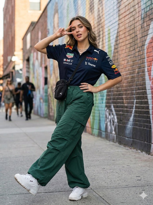 Red Bull Team F1 Racing Suit T-Shirt Polo